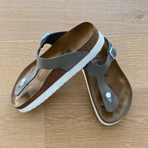Papillio Women's Sandals with Brown and White Accents